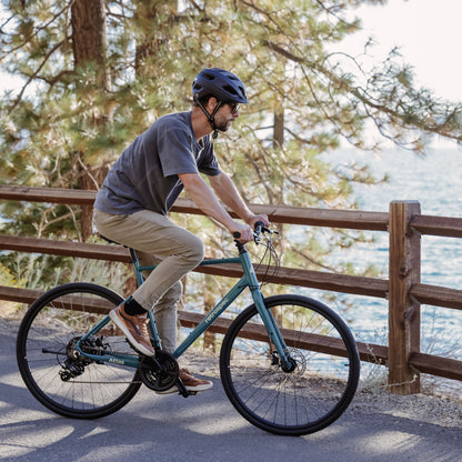 Atlas Fitness Hybrid Bike - 21 Speed | Retrospec Great Value
