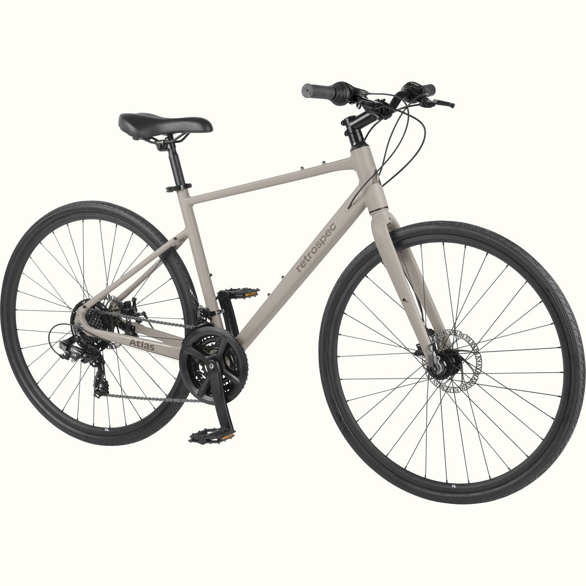 Atlas Fitness Hybrid Bike - 21 Speed | Retrospec Great Value