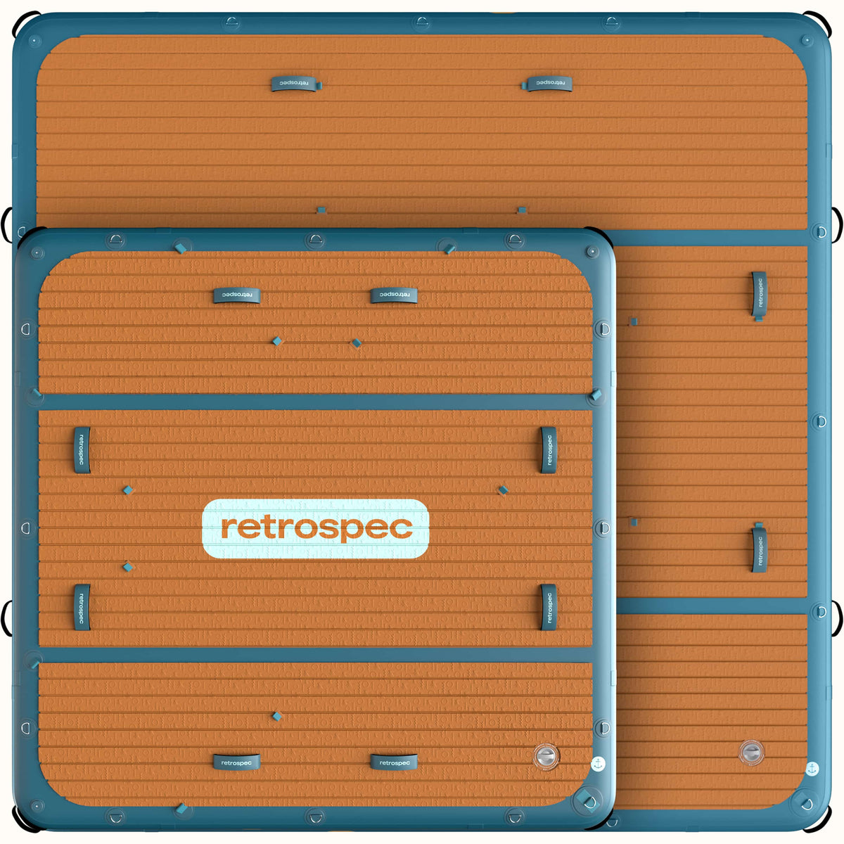Siesta Dock Inflatable Platform 7' | Retrospec Everyday