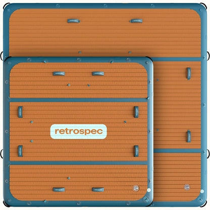 Siesta Dock Inflatable Platform 7' | Retrospec Everyday