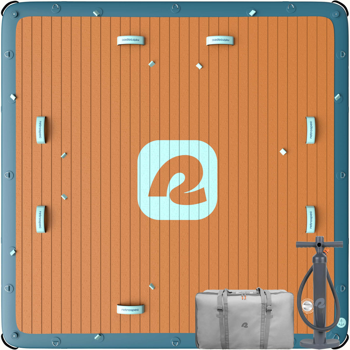 Siesta Dock Inflatable Platform 7' | Retrospec Everyday